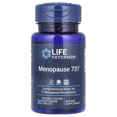 Средство от менопаузы (климакса) Life Extension Menopause 731, 4 мг, 30 таблеток