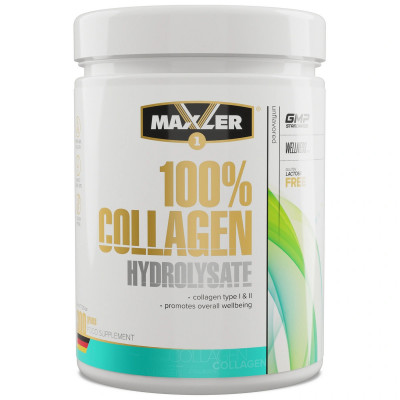 Гидролизованный коллаген 1 и 2 тип, Maxler 100% Collagen Hydrolysate, 300 г
