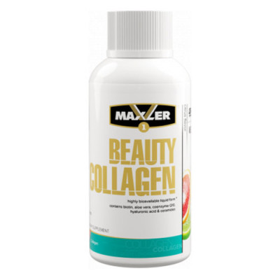 Гидролизованный коллаген 1 и 3 тип, Maxler Beauty Collagen Shot, 60 мл, Цитрус