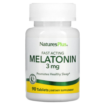 Мелатонин Nature's Plus Melatonin, 5 мг, 90 таблеток