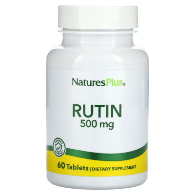 Рутин Nature's Plus Rutin, 500 мг, 60 таблеток