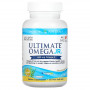 Омега-3 жирные кислоты для детей от 6 до 12 лет Nordic Naturals Ultimate Omega Junior, 340 мг, 90 миникапсул, Клубника