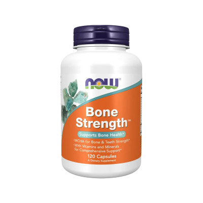 Добавка для поддержания здоровья костей Now Foods Bone Strength, 120 капсул