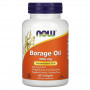 Масло бурачника Now Foods Borage Oil, 1000 мг, 60 капсул