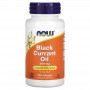 Масло чёрной смородины Now Foods Black Currant Oil, 500 мг, 100 мягких гелевых капсул