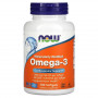 Рыбий жир Омега-3 Now Foods Omega-3, 100 капсул