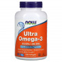 Рыбий жир Ультра Омега-3 Now Foods Ultra Omega-3, 180 капсул