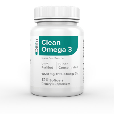 Рыбий жир Омега-3 Omne Diem Clean Omega 3, 120 мягких гелевых капсул