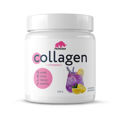 Говяжий гидролизованный коллаген Prime Kraft Collagen, 200 г, Лавандовый лимонад