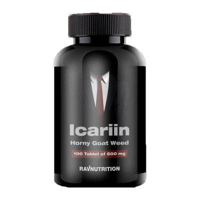 Икариин RavNutrition Icariin, 500 мг, 100 таблеток