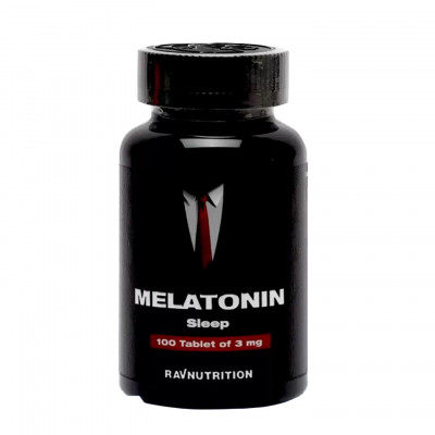 Мелатонин RavNutrition Melatonin, 3 мг, 100 таблеток