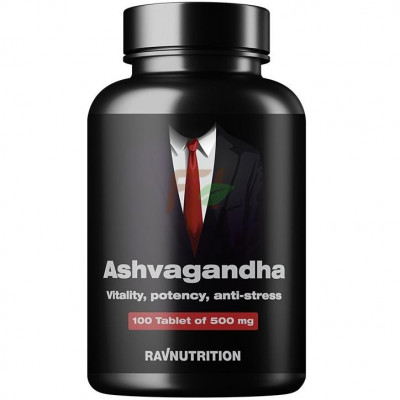 Ашваганда RavNutrition Ashwagandha, 100 таблеток
