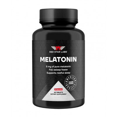 Мелатонин Red Star Labs Melatonin, 5 мг, 60 таблеток