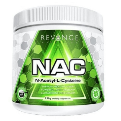 Ацетилцистеин Revange Nutrition NAC N-Acetyl-L-Cysteine, 600 мг, 250 г
