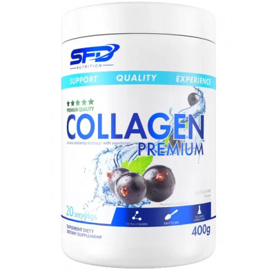 Коллаген SFD Nutrition Collagen premium, 400 г, Черная смородина
