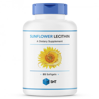 Лецитин подсолнечный SNT Lecithin sunflower, 1200 мг, 85 капсул
