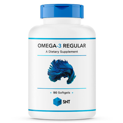 Рыбий жир Омега-3 SNT Omega-3 Regular, 90 мягких капсул
