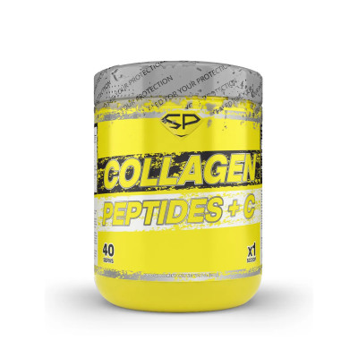 Гидролизованный коллаген с витамином С Steel Power Collagen Peptides + C, 200 г, Без вкуса
