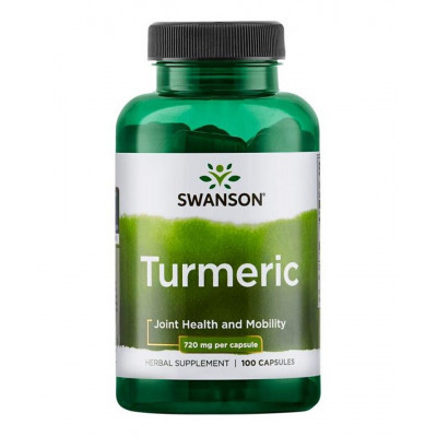Куркума Swanson Turmeric, 720 мг, 100 капсул
