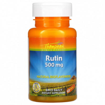 Рутин Thompson Rutin, 500 мг, 60 таблеток