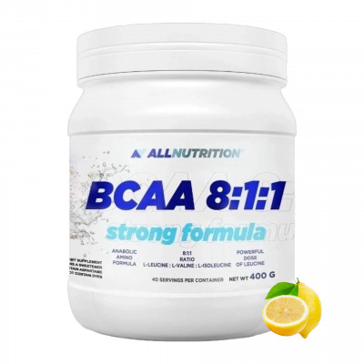 БЦАА AllNutrition BCAA 8:1:1 Strong formula, 400 г, Лимон