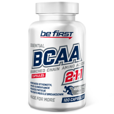 БЦАА Be First BCAA 2:1:1 Capsules, 120 капсул