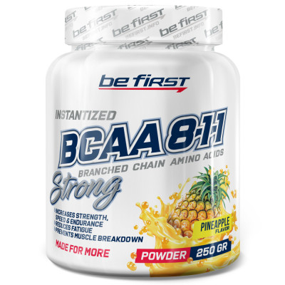 БЦАА Be First BCAA 8:1:1 Instantized powder, 250 г, Ананас