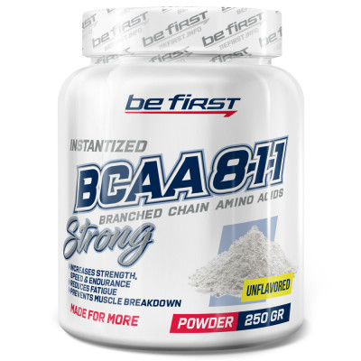 БЦАА Be First BCAA 8:1:1 Instantized powder, 250 г, Без вкуса