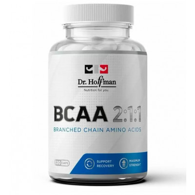 БЦАА Dr. Hoffman BCAA 2:1:1, 3500 мг, 120 капсул