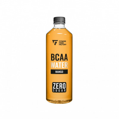 БЦАА напиток негазированный с содержанием сока Fitness Food Factory BCAA Water 6000, 500 мл, Манго