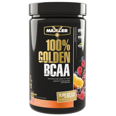 БЦАА Maxler 100% Golden BCAA 2:1:1, 420 г, Фруктовый пунш