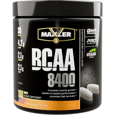 БЦАА Maxler BCAA 8400, 180 таблеток
