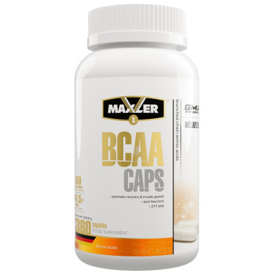 БЦАА Maxler BCAA Caps, 360 капсул