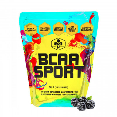 БЦАА Mex Nutrition BCAA sport, 300 г, Ежевика