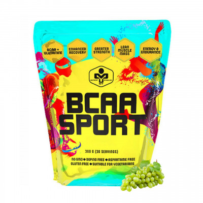 БЦАА Mex Nutrition BCAA sport, 300 г, Виноград