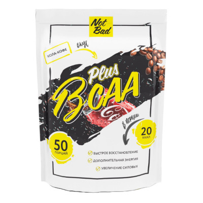 БЦАА NotBad BCAA, 250 г, Кола-кофе