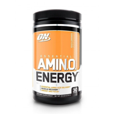 Аминокислотный комплекс Optimum Nutrition Amino Energy, 270 г, 30 порций, Персиковый лимонад