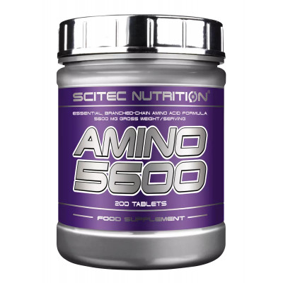 Аминокислотный комплекс Scitec Nutrition Amino 5600, 200 таблеток
