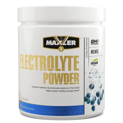 Электролиты Maxler Electrolyte powder, 210 г, Черника