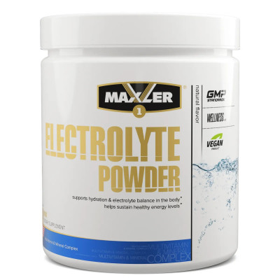 Электролиты Maxler Electrolyte powder, 204 г, Без вкуса
