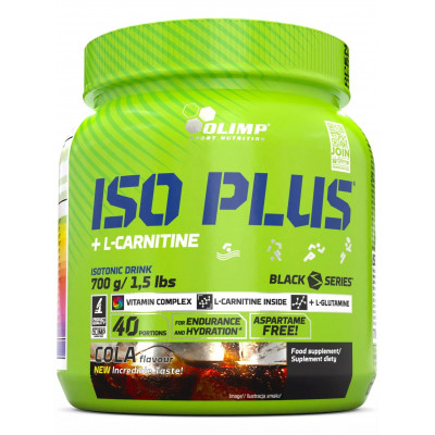 Изотоник Olimp Sport Nutrition Iso Plus, 700 г, Кола