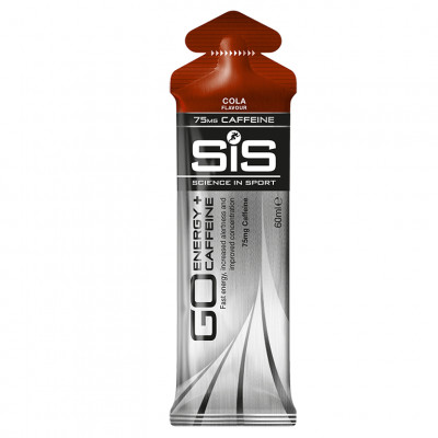 Изотонический углеводный гель с кофеином SiS Go Isotonic Energy Gel + Caffeine, 60 мл, Кола