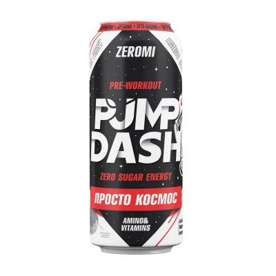 Энергетический напиток без сахара Zeromi PMP DASH, 500 мл, Просто космос