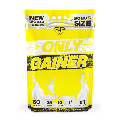 Гейнер Steel Power Nutrition Only Gainer, 3000 г, Без вкуса
