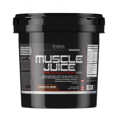 Гейнер Ultimate Nutrition Muscle Juice Revolution, 5000 г, Шоколад