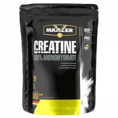 Креатин моногидрат Maxler Creatine 100% Monohydrate, 500 г