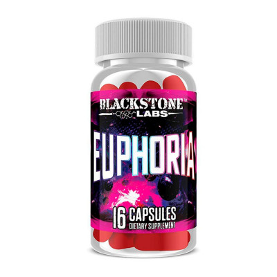 Ноотроп Blackstone Labs Euphoria, 16 капсул