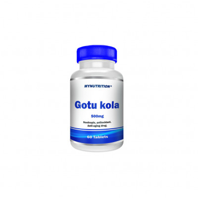 Готу Кола MyNutrition Gotu kola, 500 мг, 60 таблеток