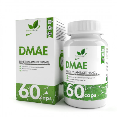 Диметиламиноэтанол ДМАЭ NaturalSupp DMAE, 60 капсул