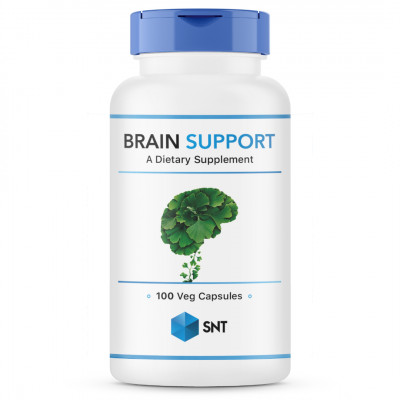 Добавка для улучшения работы мозга SNT Brain Support, 100 растительных капсул
